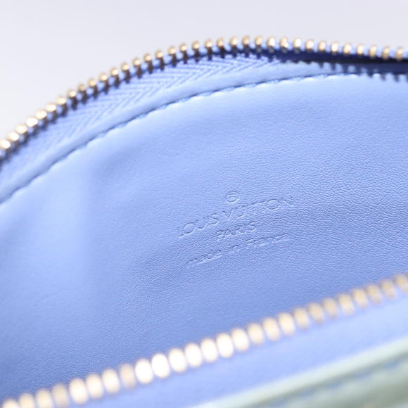 LOUIS VUITTON Monogram Vernis Motto Pouch Lavande M91224 LV Auth yk19411