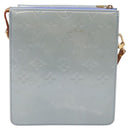 LOUIS VUITTON Monogram Vernis Motto Pouch Lavande M91224 LV Auth yk19411-2