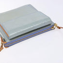 LOUIS VUITTON Monogram Vernis Motto Pouch Lavande M91224 LV Auth yk19411-6