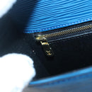 LOUIS VUITTON Epi Saint Cloud GM Shoulder Bag Toledo Blue M52195 LV Auth yk19414-22