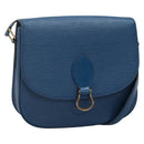 LOUIS VUITTON Epi Saint Cloud GM Shoulder Bag Toledo Blue M52195 LV Auth yk19414-1