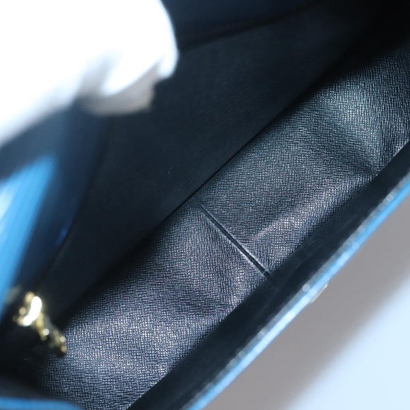 LOUIS VUITTON Epi Saint Cloud GM Shoulder Bag Toledo Blue M52195 LV Auth yk19414