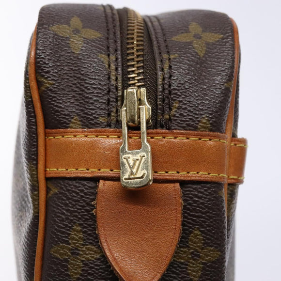 LOUIS VUITTON Monogram Compiegne 28 Clutch Bag M51845 LV Auth yk19415