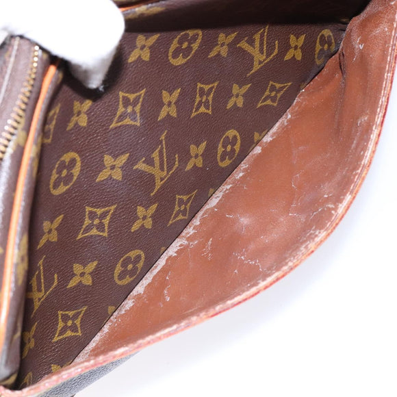 LOUIS VUITTON Monogram Compiegne 28 Clutch Bag M51845 LV Auth yk19415