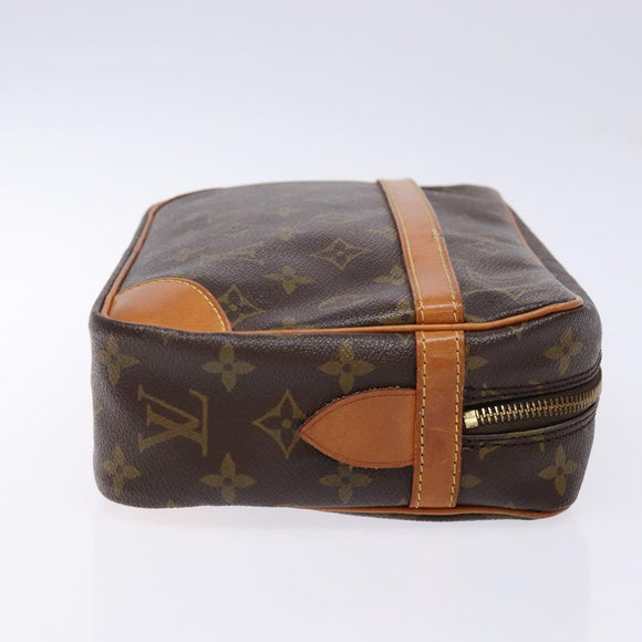 LOUIS VUITTON Monogram Compiegne 28 Clutch Bag M51845 LV Auth yk19415