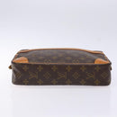LOUIS VUITTON Monogram Compiegne 28 Clutch Bag M51845 LV Auth yk19415-6