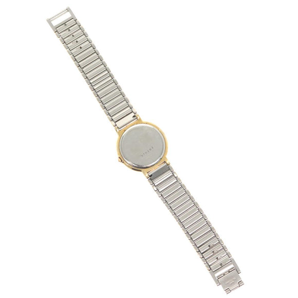 SAINT LAURENT Watches metal Silver Auth yk19419