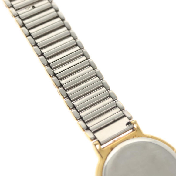 SAINT LAURENT Watches metal Silver Auth yk19419