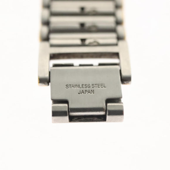 SAINT LAURENT Watches metal Silver Auth yk19419