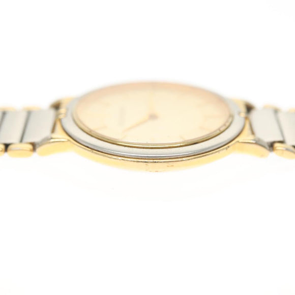 SAINT LAURENT Watches metal Silver Auth yk19419