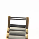 SAINT LAURENT Watches metal Silver Auth yk19419-9