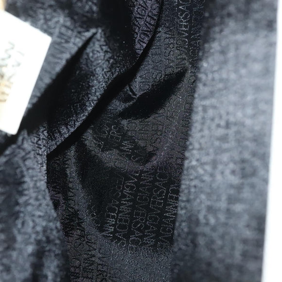 Gianni Versace Shoulder Bag Leather White Gold Auth yk19420