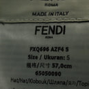 FENDI Zucca Canvas Hat Cotton Blue Auth yk19421M-12