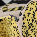 HERMES Animal Pattern Cabasado Plage Boston Bag Tower Ash Beige Auth yk19423V-10