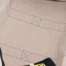 HERMES Animal Pattern Cabasado Plage Boston Bag Tower Ash Beige Auth yk19423V-14