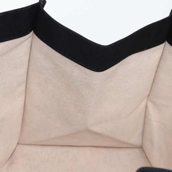 HERMES Animal Pattern Cabasado Plage Boston Bag Tower Ash Beige Auth yk19423V