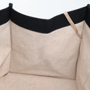 HERMES Animal Pattern Cabasado Plage Boston Bag Tower Ash Beige Auth yk19423V-16