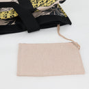 HERMES Animal Pattern Cabasado Plage Boston Bag Tower Ash Beige Auth yk19423V-19