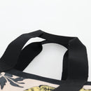 HERMES Animal Pattern Cabasado Plage Boston Bag Tower Ash Beige Auth yk19423V-8