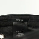 GUCCI GG Canvas Cap L Black Auth yk19424-13