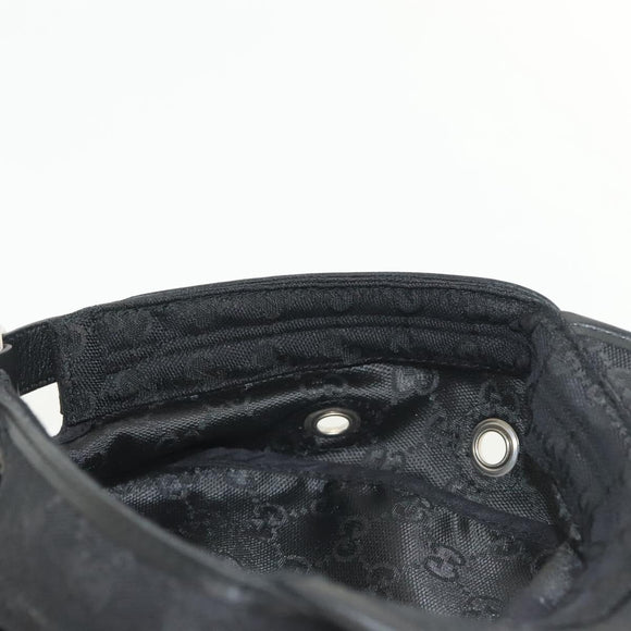 GUCCI GG Canvas Cap L Black Auth yk19424