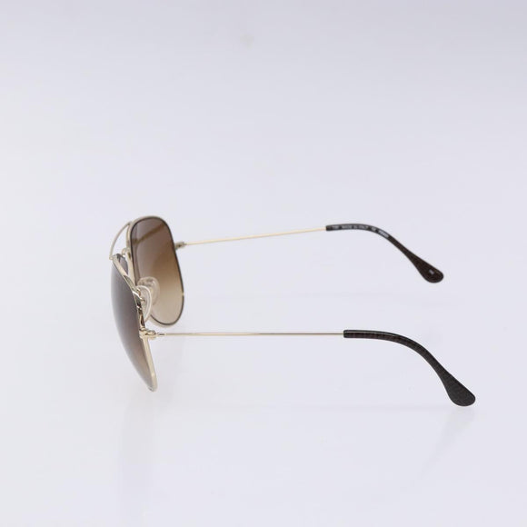 FENDI Sunglasses metal Gold Auth yk19425