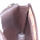 Christian Dior Trotter Canvas Shoulder Bag Brown Gold Auth yk19433-20