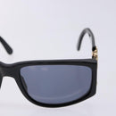 CHANEL Sunglasses plastic Black CC Auth yk19444-7