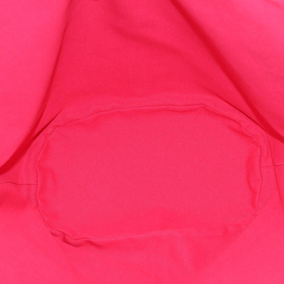 HERMES Animal Pattern Panier Plage PM Tote Bag Canvas White Silver Auth yk19446