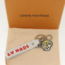 LOUIS VUITTON NIGO Collaboration Dragonne Key Ring White MP3225 LV Auth yk19448M-12