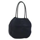 SAINT LAURENT Shoulder Bag Nylon Black Gold Auth yk19451-1