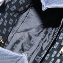 SAINT LAURENT Shoulder Bag Nylon Black Gold Auth yk19451-11