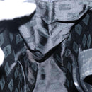 SAINT LAURENT Shoulder Bag Nylon Black Gold Auth yk19451-18