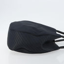 SAINT LAURENT Shoulder Bag Nylon Black Gold Auth yk19451-3