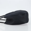 SAINT LAURENT Shoulder Bag Nylon Black Gold Auth yk19451-4