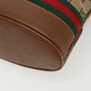 GUCCI GG Canvas Web Sherry Line Shoulder Bag Beige 2058 001 5000 Auth yk19452-14