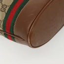 GUCCI GG Canvas Web Sherry Line Shoulder Bag Beige 2058 001 5000 Auth yk19452-15