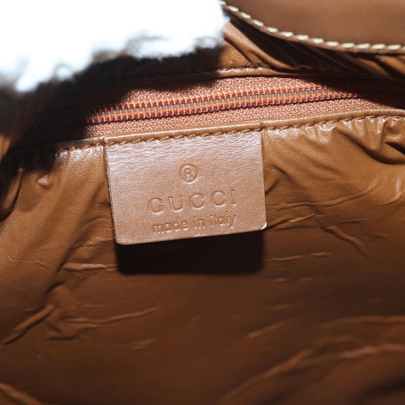 GUCCI GG Canvas Web Sherry Line Shoulder Bag Beige 2058 001 5000 Auth yk19452