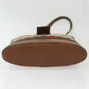 GUCCI GG Canvas Web Sherry Line Shoulder Bag Beige 2058 001 5000 Auth yk19452-5