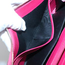 SAINT LAURENT Long Wallet Leather Pink Gold Auth yk19456-16