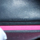 SAINT LAURENT Long Wallet Leather Pink Gold Auth yk19456-22