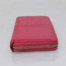 SAINT LAURENT Long Wallet Leather Pink Gold Auth yk19456-5