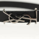 SAINT LAURENT Cassandra Bracelet metal Black Auth yk19459-7