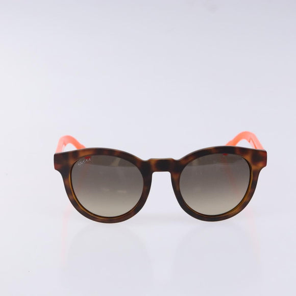 GUCCI Sunglasses plastic Orange Auth yk19462