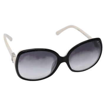 CHANEL Sunglasses plastic White CC Auth yk19466