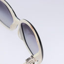 CHANEL Sunglasses plastic White CC Auth yk19466-10