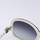 CHANEL Sunglasses plastic White CC Auth yk19466-11