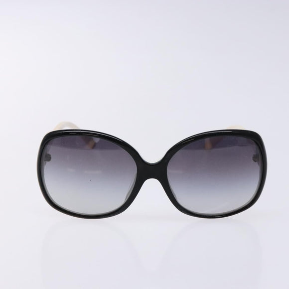 CHANEL Sunglasses plastic White CC Auth yk19466