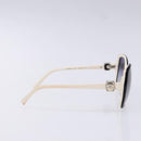 CHANEL Sunglasses plastic White CC Auth yk19466-5