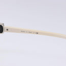 CHANEL Sunglasses plastic White CC Auth yk19466-9